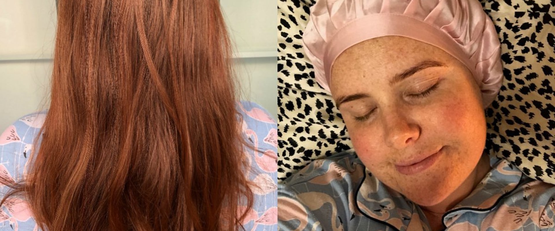 What happens if you sleep in a wig cap?